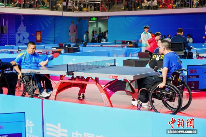 广州残特奥乒乓球比赛正式开幕，31支队伍与31