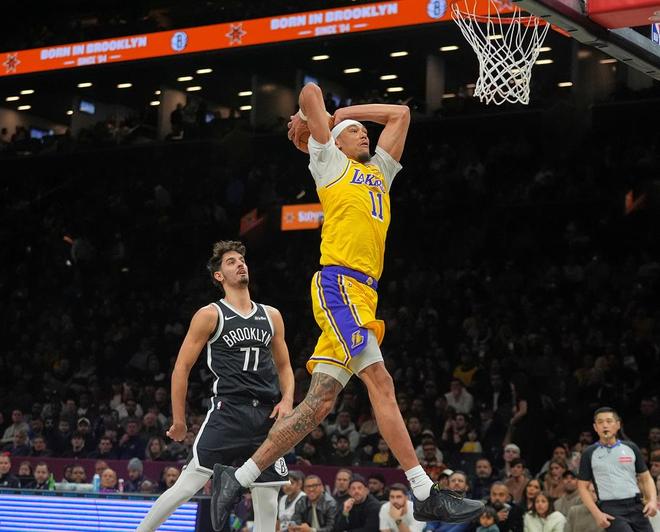 湖人116-99大胜篮网 东契奇砍41分引领逆转