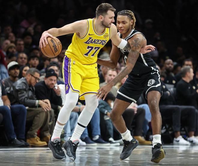 湖人116-99大胜篮网 东契奇砍41分引领逆转